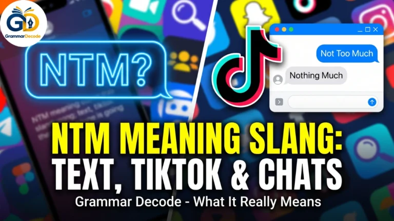 ntm meaning