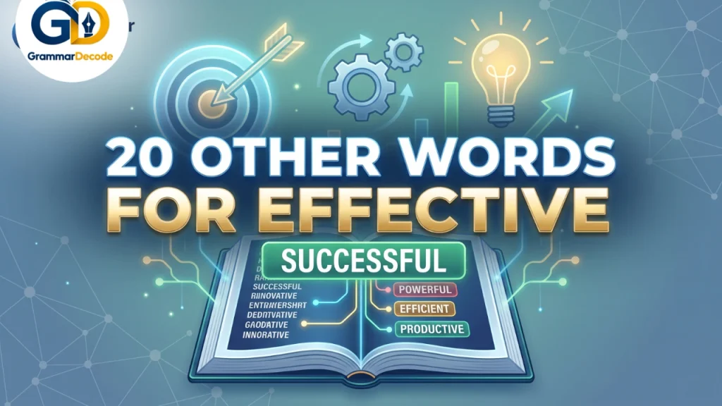other words for effective