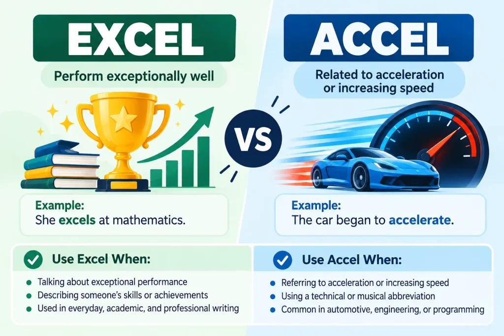 Excel vs Accel
