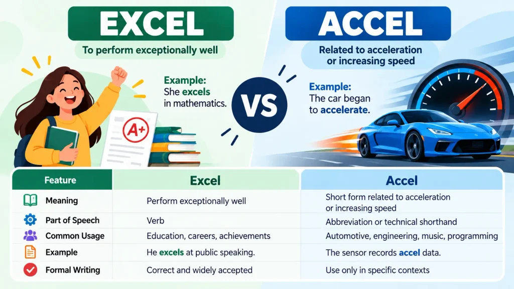 Excel vs Accel